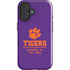 Clemson University Tigers Est 1889 iPhone 16 Plus Impact Case
